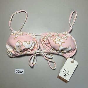 Billabong Bikini Top XL Pink The Tropics Call Alina Bralette